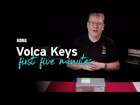 Get started with Volca Keys - your first five minutes