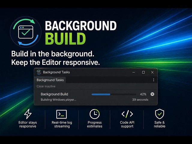 Background Build video