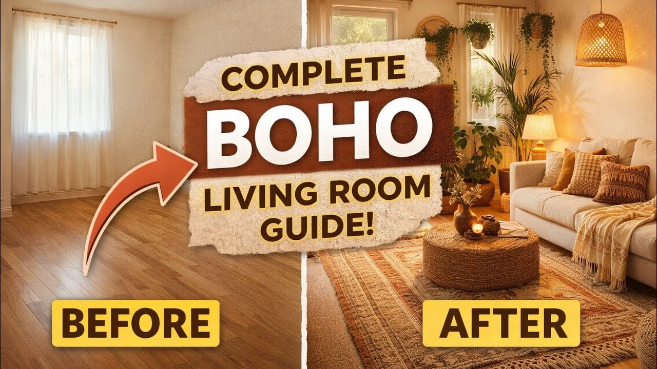 The Ultimate Boho Living Room Guide: 10 Steps to Bohemian Style