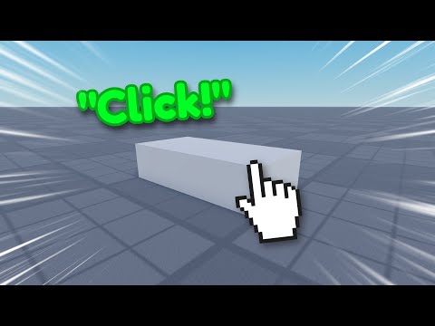 Click To Hear A Sound In Roblox Studio