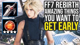 Final Fantasy 7 Rebirth Tips And Tricks - Amazing Things You Want To Get Early (FF7 Rebirth Tips)