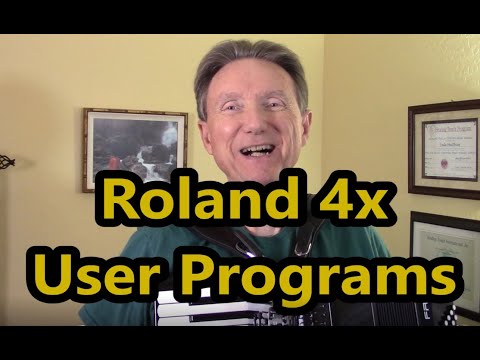~Roland 4x Accordion, User Program Guide by Dale Mathis