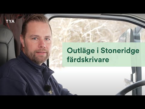 Stoneridge färdskrivare - Outläget