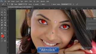 Photoshop Tutorial : Healing, Patch, Red Eye Tools in Photoshop CS6