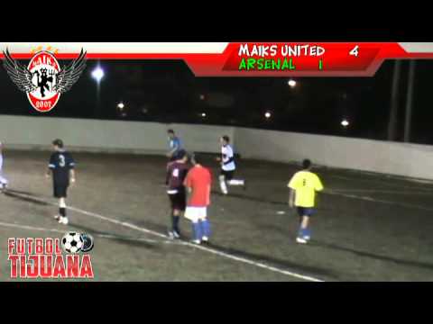 MAIKS UNITED VS ARSENAL ( J.9 SOCCER UNISANTOS ) TIJUANA