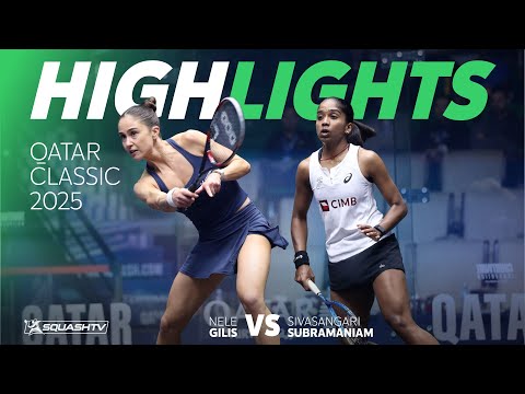 🇧🇪 N. Gilis v Subramaniam 🇲🇾 | Qatar Classic 2025 | ROUND 2 HIGHLIGHTS