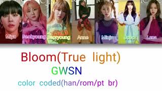 GWSN Bloom(True light) color coded(han/rom/ptbr)