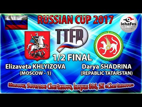 КУБОК РОССИИ-2017 Елизавета ХЛЫЗОВА (R:1567) - Дарья ШАДРИНА (R:1259)