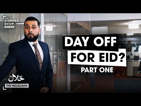 DAY OFF FOR #EID? [Part 1] | The Halalians (ft. Islah)