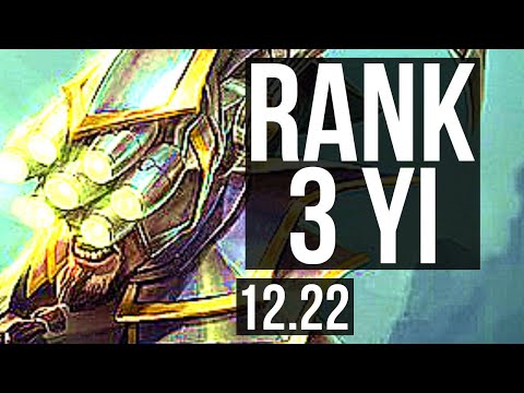 MASTER YI vs LEE SIN (JNG) | Rank 3 Yi, 69% winrate, Dominating | EUW Grandmaster | 12.22
