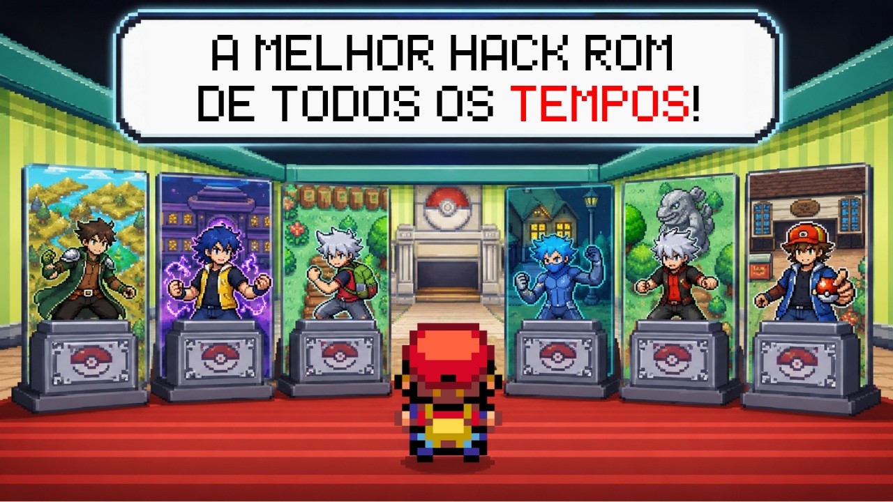 Qual é a MELHOR Hack ROM de Pokemon Já feita?