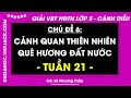 Vở bài tập Hoạt động trải nghiệm Lớp 5 Tuần 21 - trang 47, 48