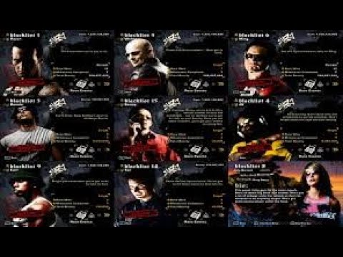 ALL BLACKLIST'S BIO DESCRIPTION IN ONE VIDEO | ALL RIVALS | NFS MOST WANTED