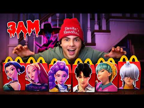 DO NOT ORDER ALL KPOP DEMON HUNTERS HAPPY MEALS AT 3AM!! (WARNING)