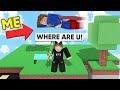 FLYING Above the Map to CHEAT in Hide & Seek.. (Roblox Bedwars)