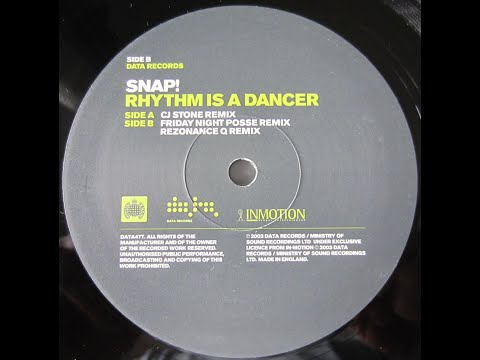 Snap - Rhythm Is A Dancer (CJ Stone Remix) 2003