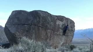 Video thumbnail of Upper Block (North Face). Crystal Ridge