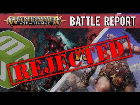 REJECT BATREP - Soulblight Gravelords vs Sons of Behemat Age of Sigmar Battle Report