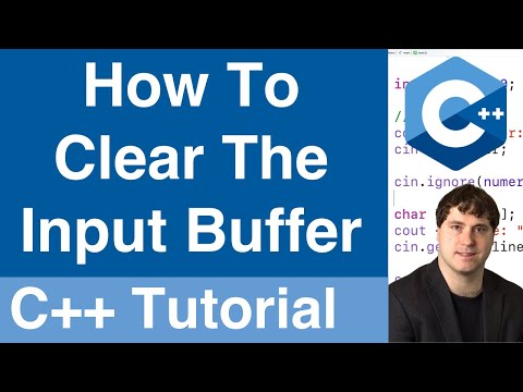 How To Clear The Input Buffer | C++ Tutorial