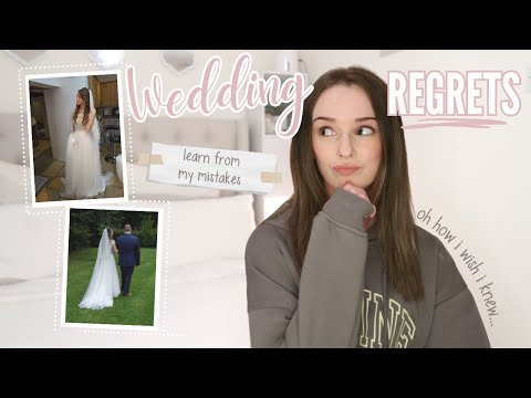 Wedding Regrets | Wedding Mistakes UK | LottieJLife
