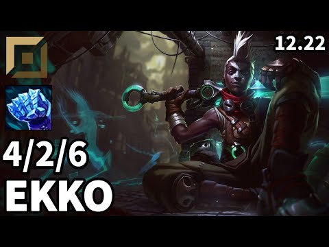 Ekko Top vs Aatrox - KR Master | Patch 12.22