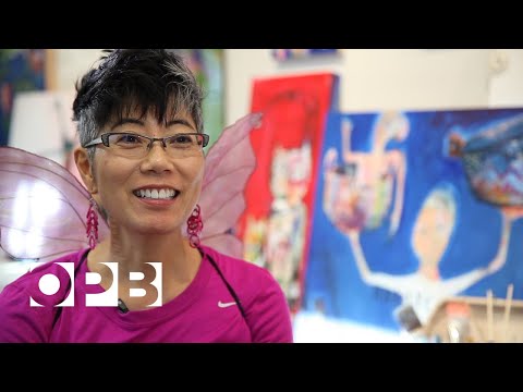 What is an Intuitive Painter? | Oregon artist Samyak Yamauchi | OPB