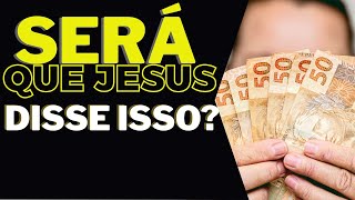 É pecado GANHAR DINHEIRO? Palavra de Deus hoje [DINHEIRO]