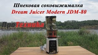 Cоковыжималка Dream Juicer Modern JDM-80. Обзор от ПроТехники!