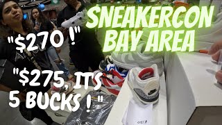 RESELLING SNEAKERS AT SNEAKERCON BAY AREA (DAY 2) | YEEZYS, JORDANS, DUNKS ALL MOVING