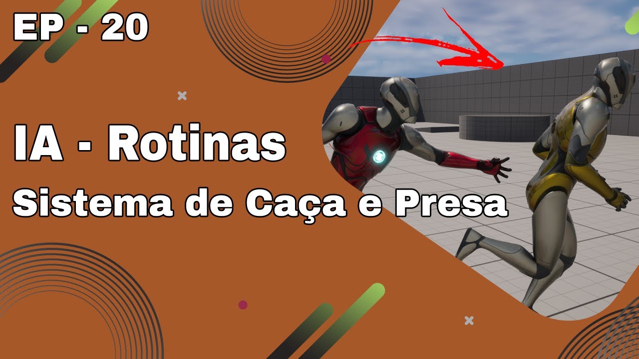 Unreal Engine Tutorial: Configurando Percepção do Predador (Sistema de Caça e Presa)