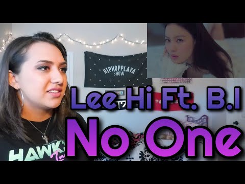 LEE HI(이하이) - '누구 없소 (NO ONE) (Feat. B.I)' MV Reaction