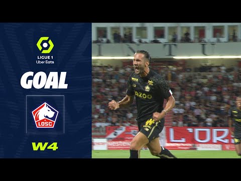 Goal Yusuf YAZICI (17' - LOSC) AC AJACCIO - LOSC LILLE (1-3) 22/23
