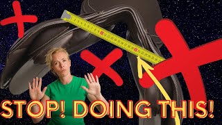 ‘D TO D’ MEASUREMENTS MEAN NOTHING! How NOT to measure your saddle.