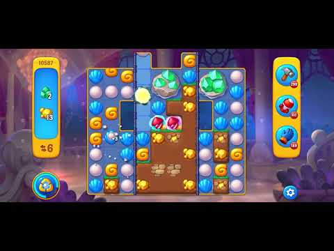 Fishdom level 10587 no boosters フィッシュダム ノーマル