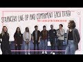 Strangers Line Up En Complimenteren Elkaar PART 1 Voordat Ze Elkaar Leren Kennen