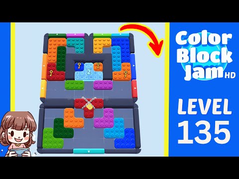 Color Block Jam Level 135 Solution Walkthrough