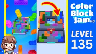 Solusi Level 135 Color Block Jam