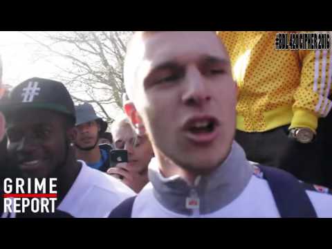 Big Narstie Presents The 420 #BDL Cypher 2016 Part 1   Grime Report Tv