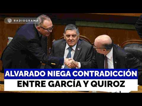 Alvarado niega contradicción interna entre García y Quiroz por ajuste a Ley de Reconstrucción