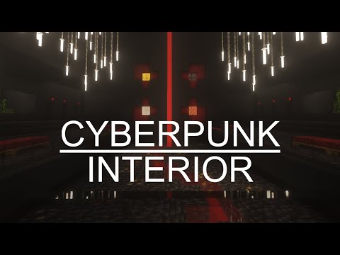 Cyberpunk Skyscraper Interior [2/2] | A Cyberpunk style City in Minecraft | EP 10