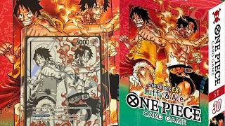 Luffy & Ace One Piece EX Starter Deck 30 Unboxing