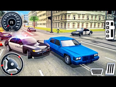 US Police Car Chase Driving - Stickman Crime Prisoner Transport Driver - Android GamePlay