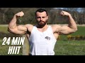 24 MIN Fierce Full Body HIIT WORKOUT - Follow Along At Home HIIT | DAY 19 - SPARTAN SHRED🛡️