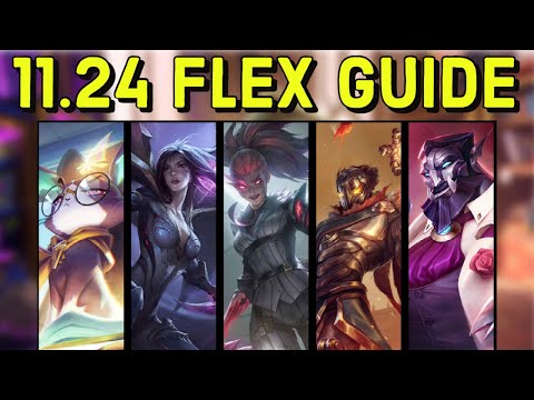 ULTIMATE CHALLENGER FLEX GUIDE FOR 11.24 | TFT SET 6 COMPS
