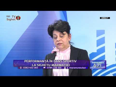 Maramuresul azi 24 04 2017   Performanta in dans sportiv la Sighetu Marmatiei