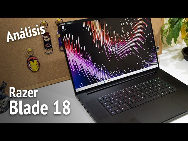 Vídeo relacionado con Razer Blade 18 (2024) - Portátil Gaming de 18 Pulgadas Mini-LED - Nvidia Geforce RTX4070 - Intel Core i9-14900HX - Pantalla 18" QHD+ 300Hz - Snap Tap (32 GB DDR5, 2TB SSD) Teclado Español | Mercury