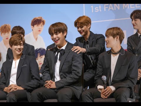 워너원 Wanna One 1st Fan Meeting in Singapore: Press Conference