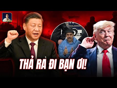 CĂNG LẮM RỒI: TRUNG QUỐC TUYÊN BỐ “KHÔNG NGẠI VAR” THẲNG NẾU MỸ KHÔNG THẢ TỔNG THỐNG VENEZUELA?
