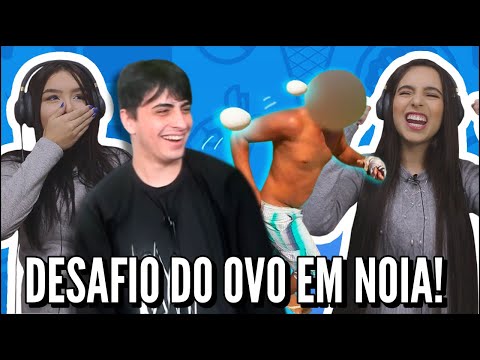 JOVENS REAGEM A DESAFIO DO OVO EM NOIA - OROCHINHO