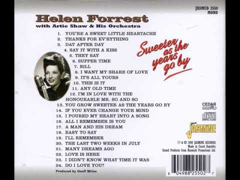 Helen Forrest with The Artie Shaw Orchestra